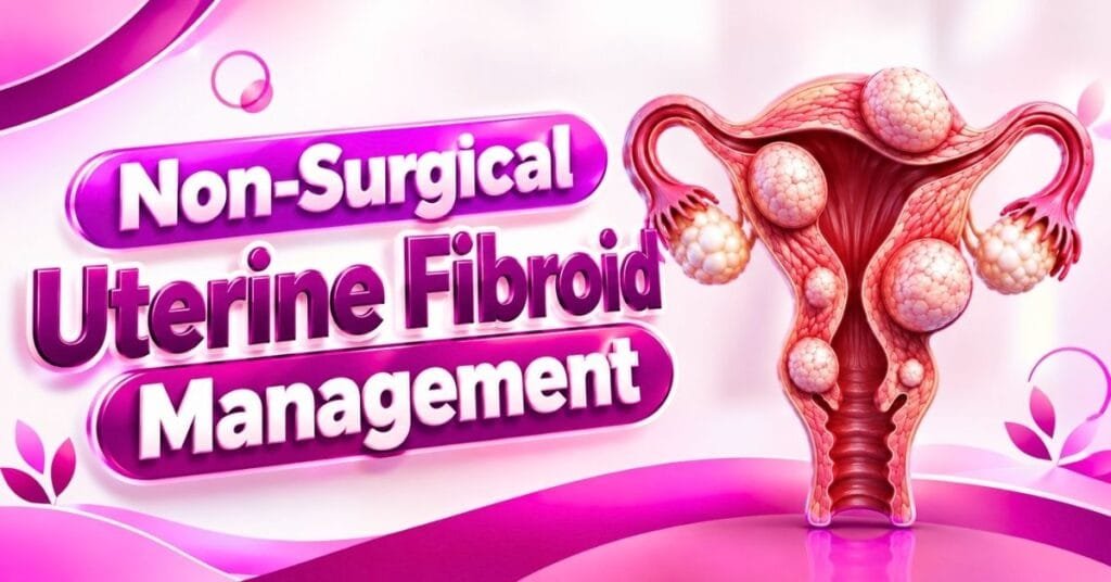 HIFU treatment for uterine fibroids using focused ultrasound