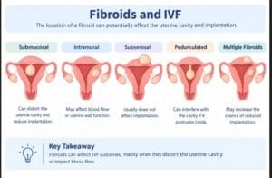 Uterine fibroids and IVF fertility treatment